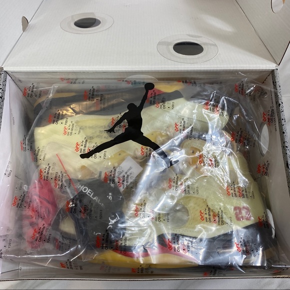 ❌SOLD❌ Off-White Jordan 5 Sail Nike x Virgil Abloh - Picture 14 of 16